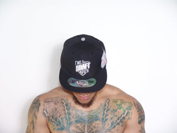 SOLID RAIDERS BLACK CAPS